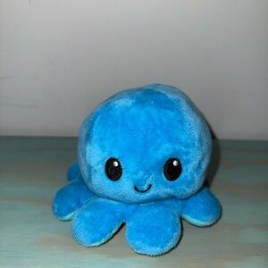 Blue Plush Octopus Toy